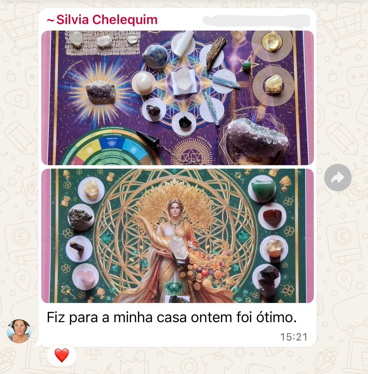 Depoimento de terapeuta